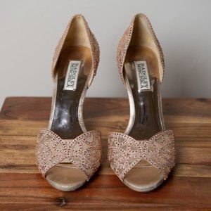 Badgley Mischka Harris Peep Toe Pump